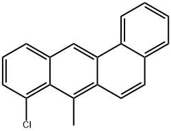 8-Chloro-7-methylbenz[a]anthracene Struktur