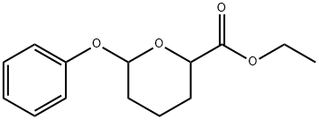 ethyl 6-phenoxyoxane-2-carboxylate Struktur