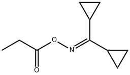 (dicyclopropylmethylideneamino) propanoate Struktur