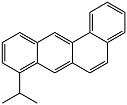 8-Isopropylbenz[a]anthracene Struktur