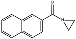 1-(2-NAPHTHALENYLCARBONYL)AZIRIDINE Struktur