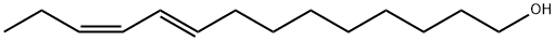 (Z,E)-tetradeca-9,11-dien-1-ol Struktur