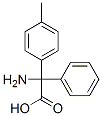 2-amino-2-(4-methylphenyl)-2-phenyl-acetic acid Struktur