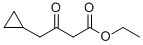 4-CYCLOPROPYL-3-OXO-BUTYRIC ACID ETHYL ESTER Struktur