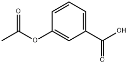 3-アセトキシ安息香酸 化學(xué)構(gòu)造式