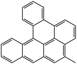 8-Methyldibenzo[def,p]chrysene Struktur