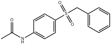 N-(4-benzylsulfonylphenyl)acetamide Struktur