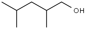 2,4-DIMETHYL-1-PENTANOL Struktur