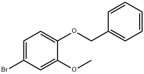 1-(BENZYLOXY)-4-BROMO-2-METHOXYBENZENE Struktur