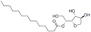 Sorbitan, monotetradecanoate Struktur