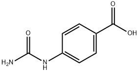 4-UREIDO-BENZOIC ACID Struktur