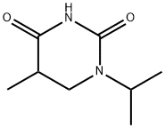 5-methyl-1-propan-2-yl-1,3-diazinane-2,4-dione Struktur