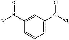 Dichloro(3-nitrophenyl)arsine Struktur