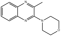 3-methyl-2-morpholin-4-yl-quinoxaline Struktur