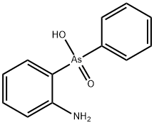 (2-aminophenyl)-phenyl-arsinic acid Struktur