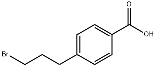 4-(3-bromopropyl)benzoic acid Struktur