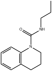 1(2H)-QUINOLINECARBOXAMIDE, 3,4-DIHYDRO-N-PROPYL- Struktur