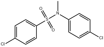 4-Chloro-N-(4-chlorophenyl)-N-methylbenzenesulfonamide Struktur