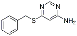 6-benzylsulfanylpyrimidin-4-amine Struktur