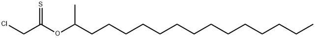 2-chloro-1-hexadecylsulfanyl-ethanone Struktur