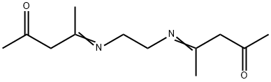 N,N'-Ethylenebis(4-oxo-2-pentanimine) Struktur