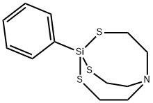 PHENYLTRITHIASILATRANE Struktur