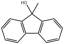 9-hydroxy-9-methylfluorene Struktur