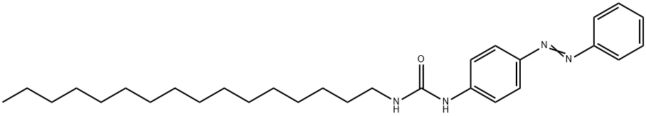 1-hexadecyl-3-(4-phenyldiazenylphenyl)urea Struktur