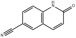 2-OXO-1,2-DIHYDROQUINOLINE-6-CARBONITRILE Struktur