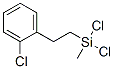 [2-(Chlorophenyl)ethyl](methyl)dichlorosilane Struktur