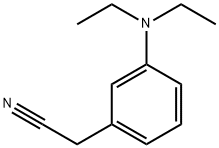 3-(Diethylamino)benzeneacetonitrile Struktur