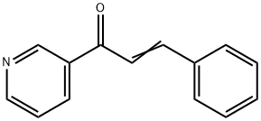 (E)-3-phenyl-1-pyridin-3-yl-prop-2-en-1-one Struktur