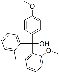 (2-methoxyphenyl)-(4-methoxyphenyl)-(2-methylphenyl)methanol Struktur