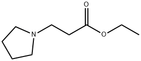 ethyl pyrrolidine-1-propionate  Struktur