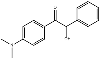 4-(DIMETHYLAMINO)BENZOIN Struktur