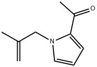 Ethanone, 1-[1-(2-methyl-2-propenyl)-1H-pyrrol-2-yl]- (9CI) Struktur