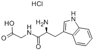 TRP-GLY HYDROCHLORIDE Struktur