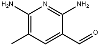 3-Pyridinecarboxaldehyde, 2,6-diamino-5-methyl- (9CI) Struktur