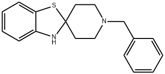 1'-Benzyl-3H-spiro[1,3-benzothiazole-2,4'-piperidine] Struktur