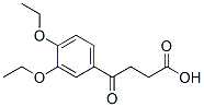 4-(3,4-DIETHOXY-PHENYL)-4-OXO-BUTYRIC ACID Struktur