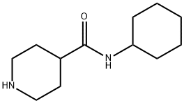 N-CYCLOHEXYL-4-PIPERIDINECARBOXAMIDE HYDROCHLORIDE Struktur