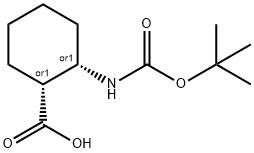 BOC-1,2-CIS-ACHC-OH Struktur