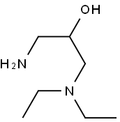 1-amino-3-diethylaminopropan-2-ol  Struktur