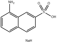 sodium 8-aminonaphthalene-2-sulphonate  Struktur