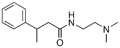 N-[2-(Dimethylamino)ethyl]-3-phenylbutyramide Struktur