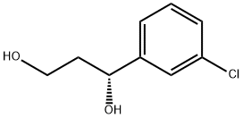 (R)-1-(3-Chlorophenyl)-1,3-propanediol Struktur