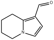 1-Indolizinecarboxaldehyde, 5,6,7,8-tetrahydro- (9CI) Struktur