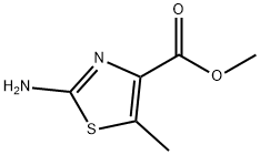 2-AMINO-5-METHYL-THIAZOLE-4-CARBOXYLIC ACID METHYL ESTER Structure