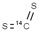 CARBON DISULFIDE, [14C] Struktur