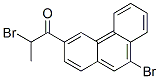 2-bromo-1-(9-bromophenanthren-3-yl)propan-1-one Struktur